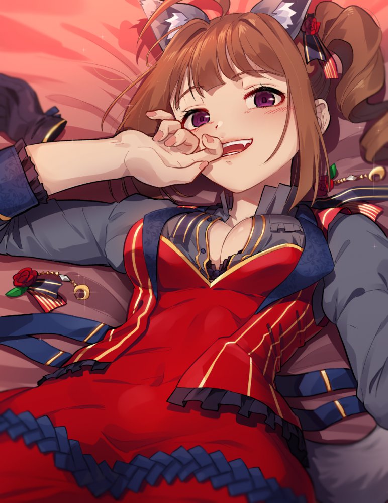 【二次】笑顔の女の子画像